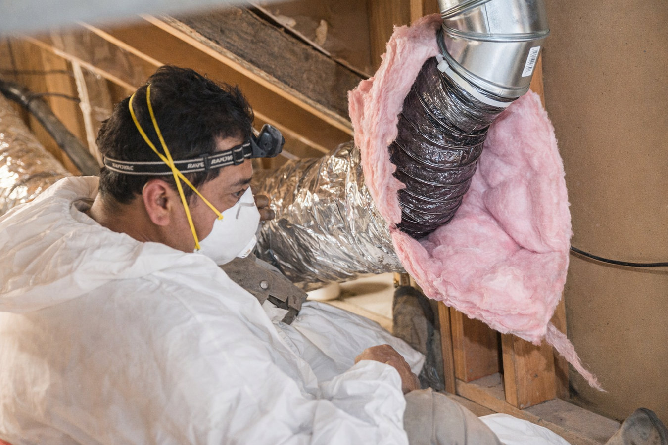 Attic air sealing in La Quinta, CA